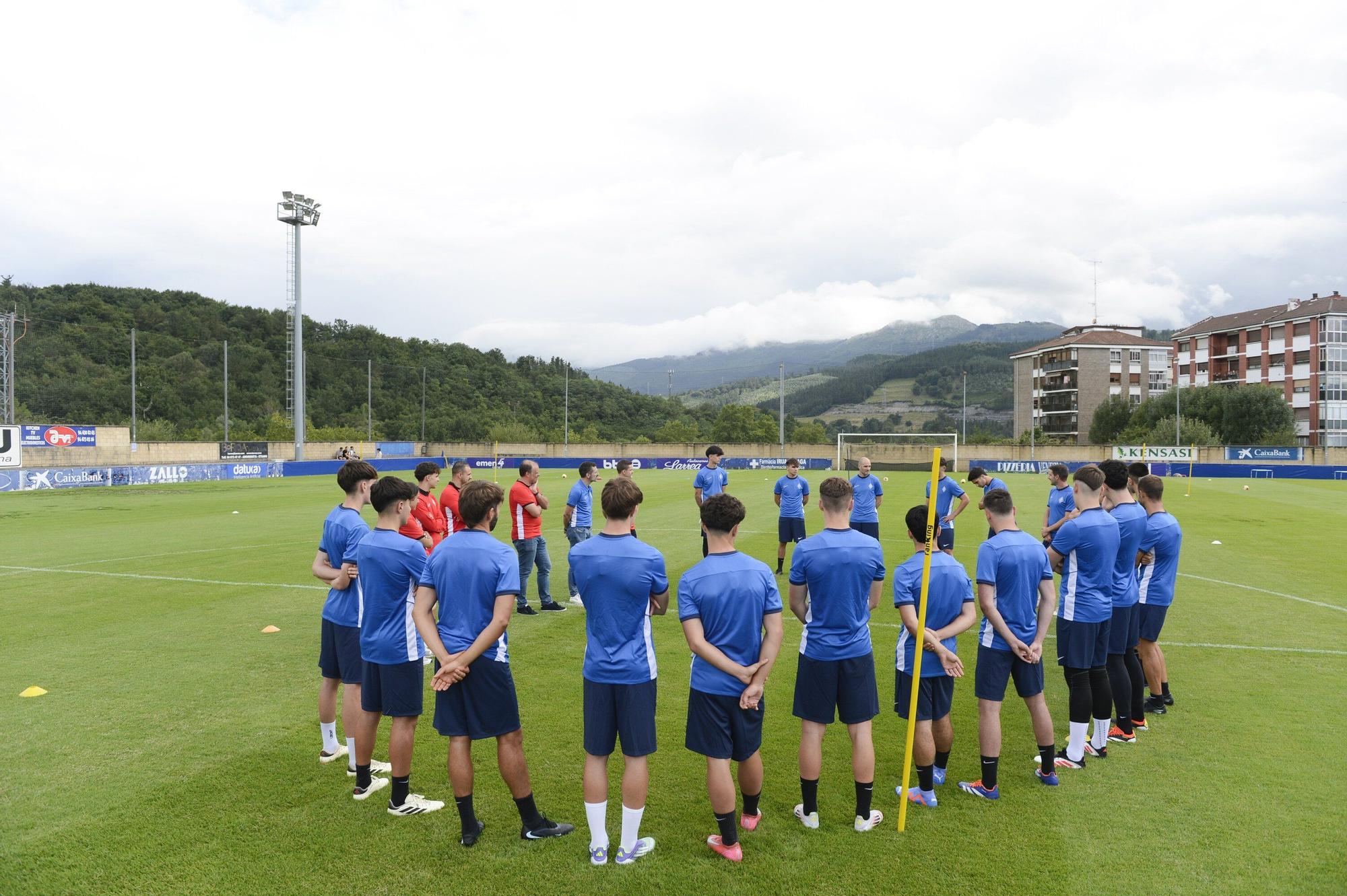 En imágenes: primer entrenamiento Amorebieta