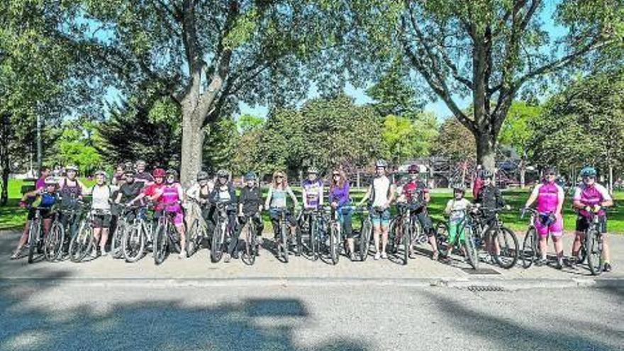 ‘Mujeres en Bici’, en Pamplona