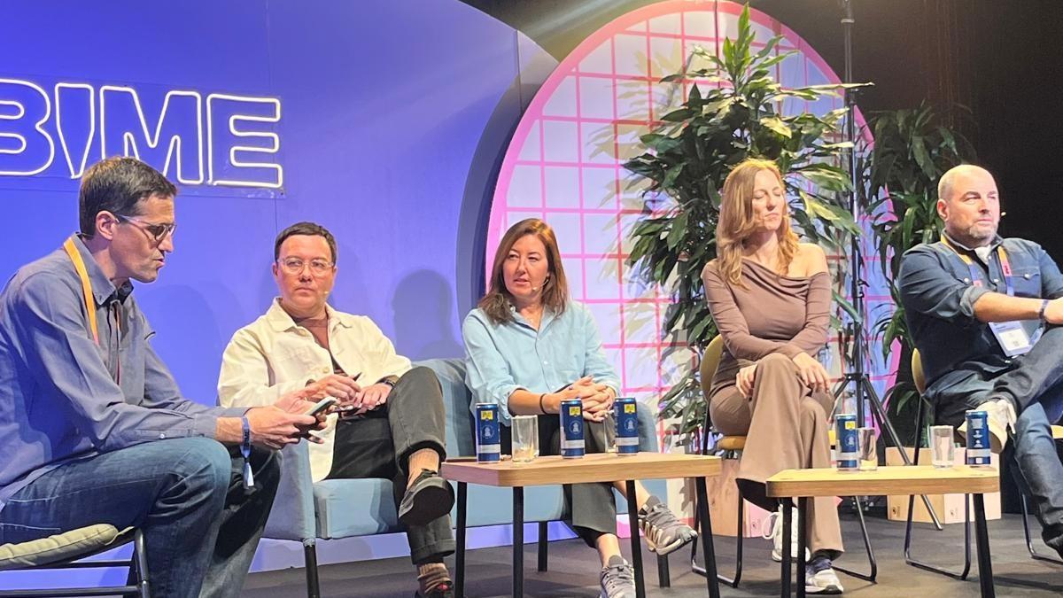 Pepo Martínez, en la jornada en la que participó en BIME