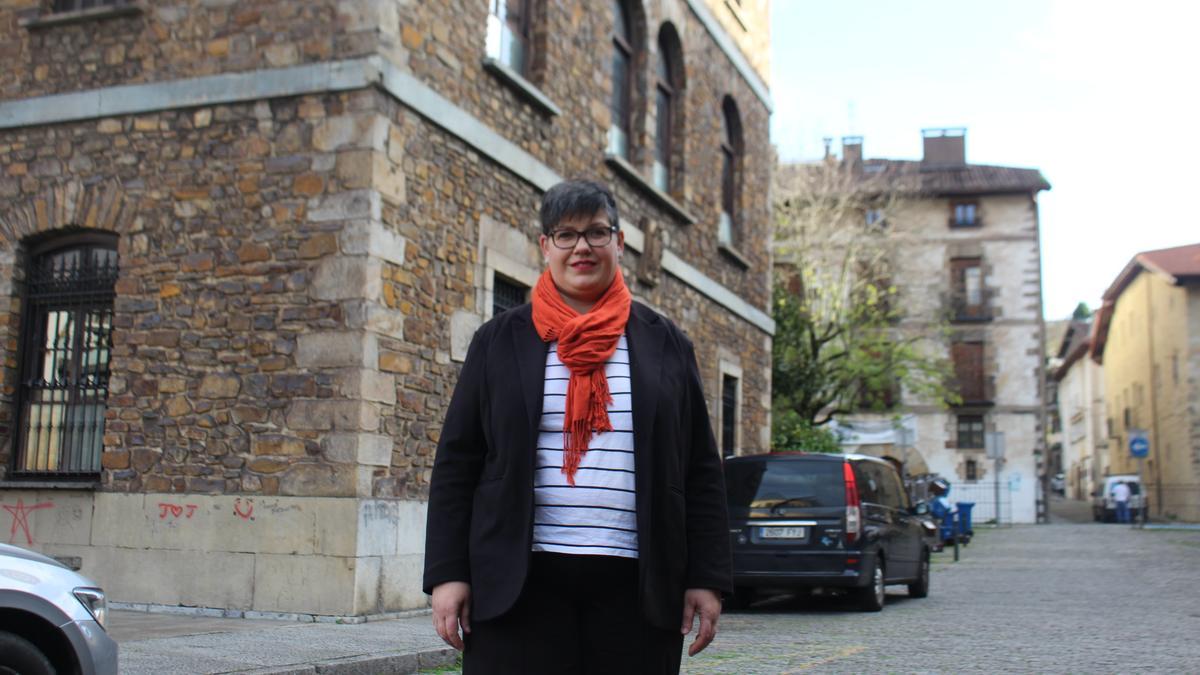 Plazaola en un momento de la entrevista.