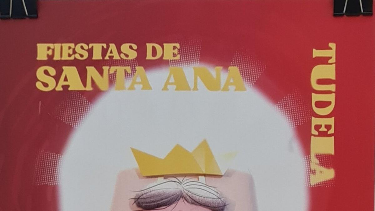 Cartel titulado &#039;La Santa que ilumina&#039;.