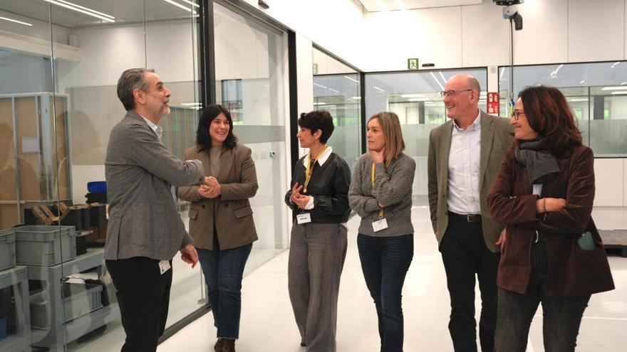 Diputados del PNV en el Congreso visitan Elgoibar para conocer su entramado industrial y formativo