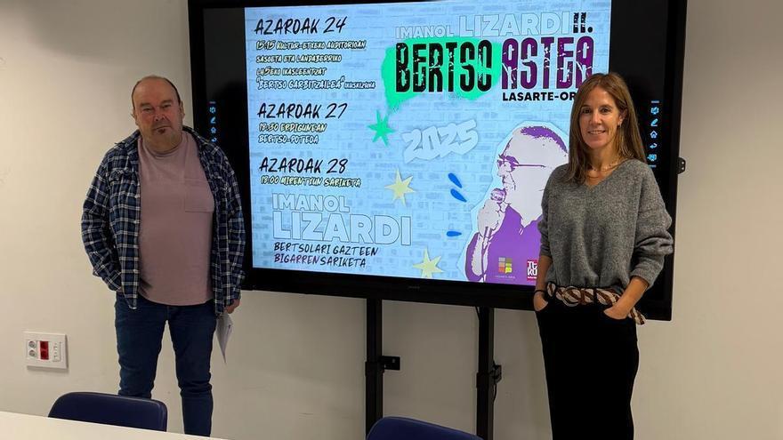 Lasarte-Oriak Bertso Astea antolatu du bigarrenez