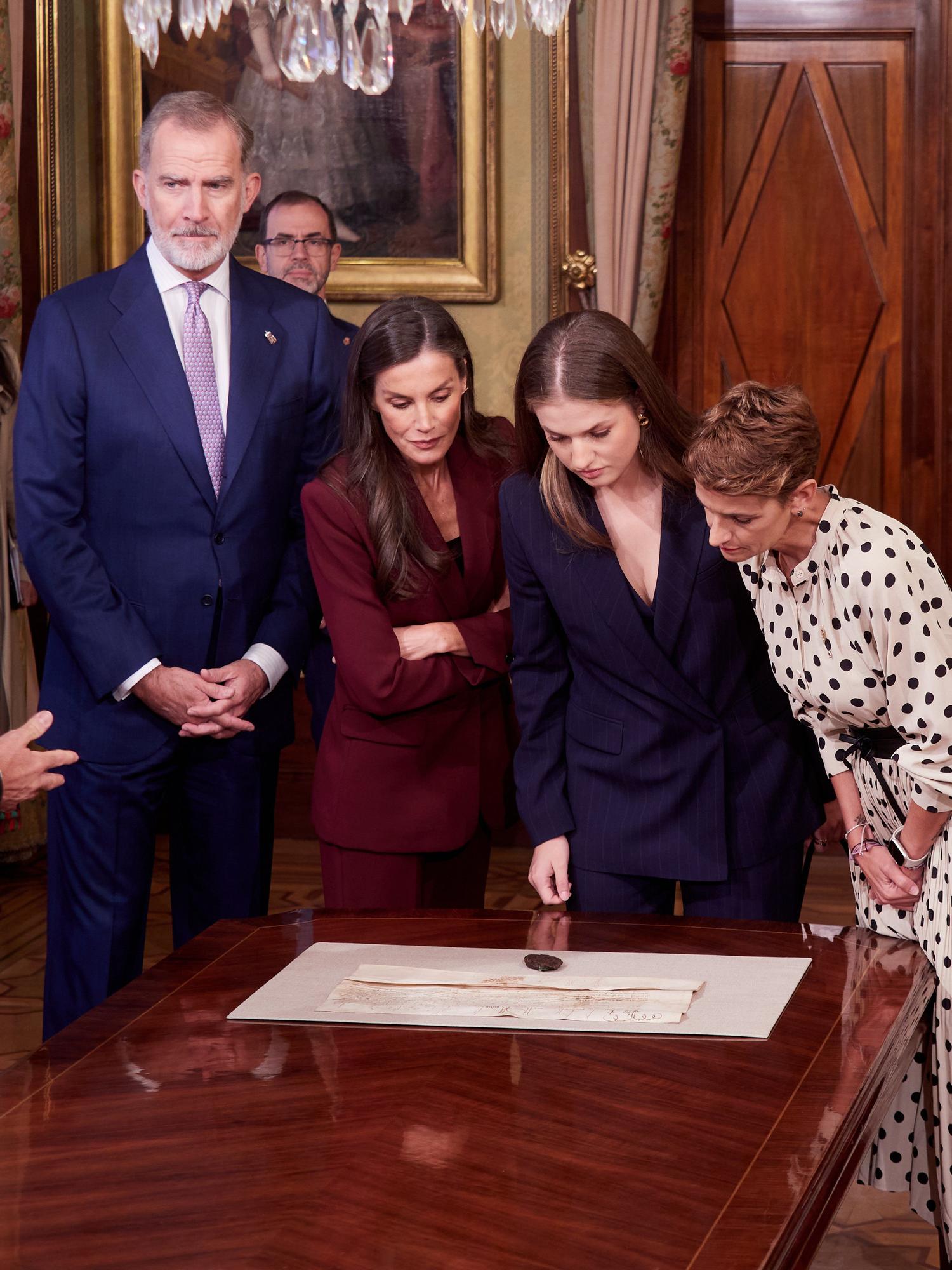 Visita de Felipe de Borbón, Leonor y Letizia a Navarra (viernes 26 de septiembre de 2025)