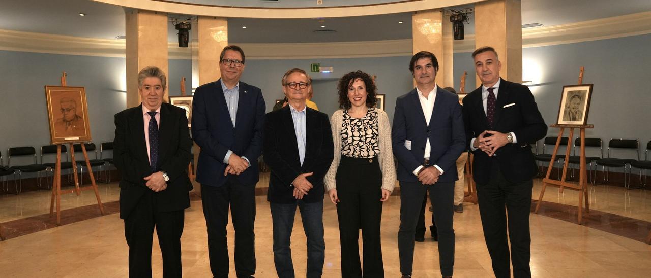 En imágenes: exposición con los retratos de los presidentes de la Asociación Artística Vizcaina