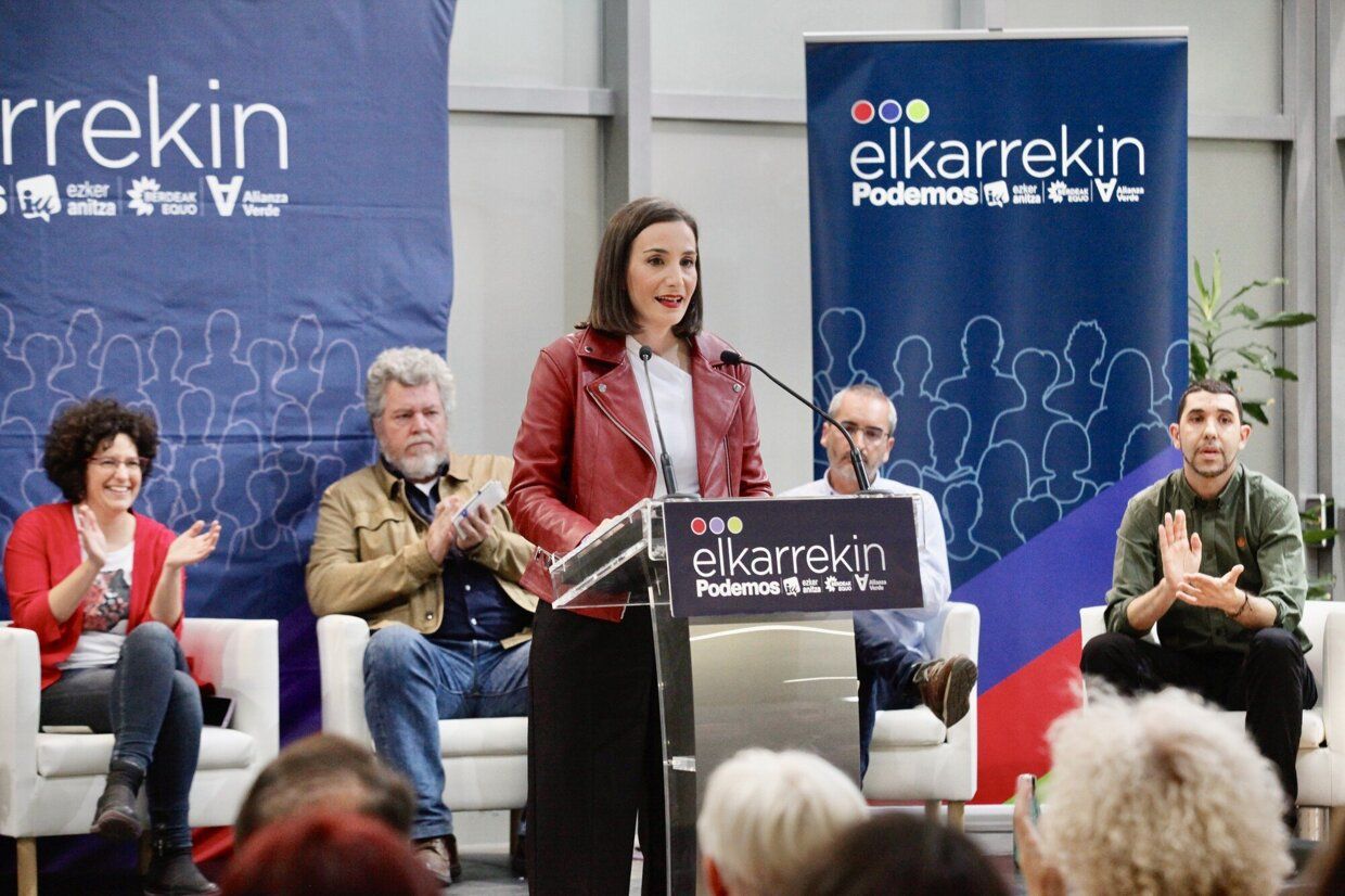En imágenes: arranca la campaña en Vitoria