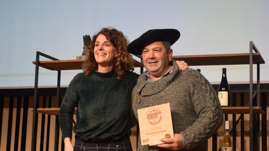 La sidra de Kuartango gana un primer premio en el Sagardo Forum 2025