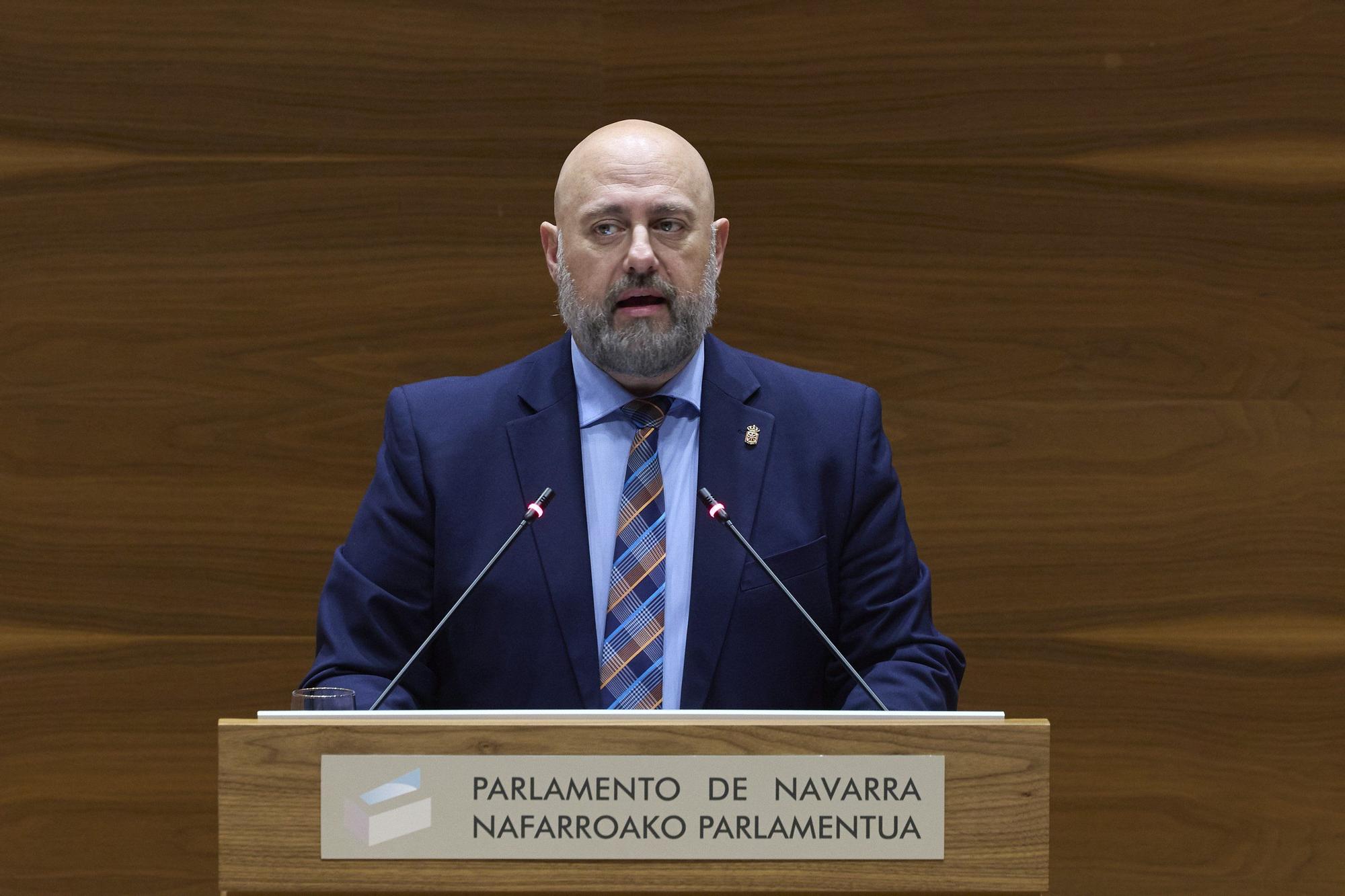 Fotos del pleno del Parlamento de Navarra (20 de noviembre de 2025)