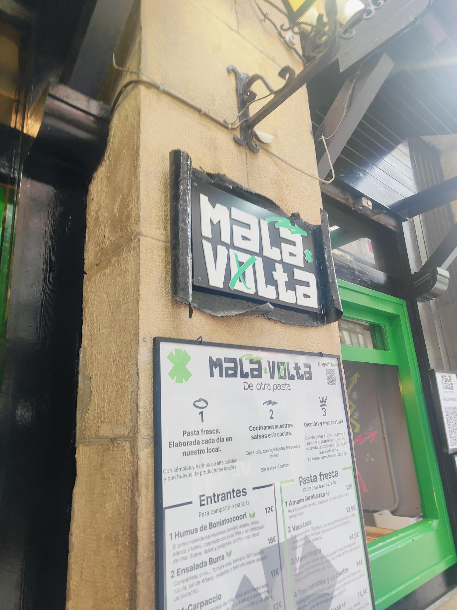 En imágenes: así es el restaurante Mala Volta