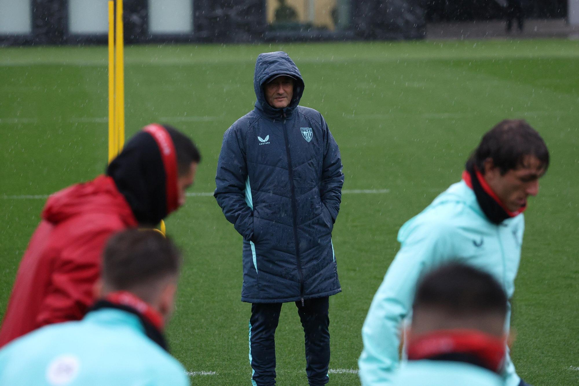 Entrenamiento del Athletic en Lezama