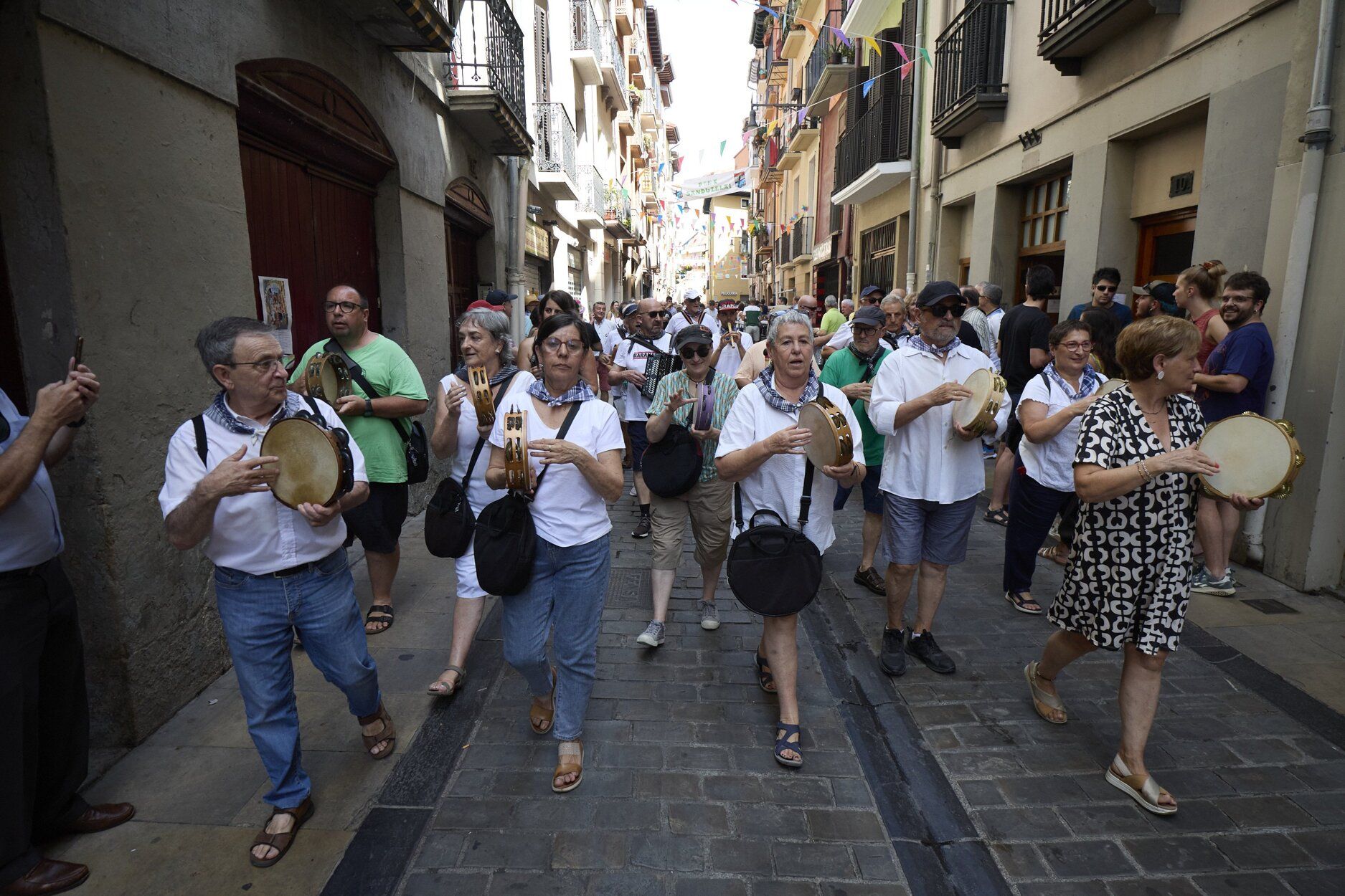 Fotos del chupinazo de las fiestas de San Lorenzo