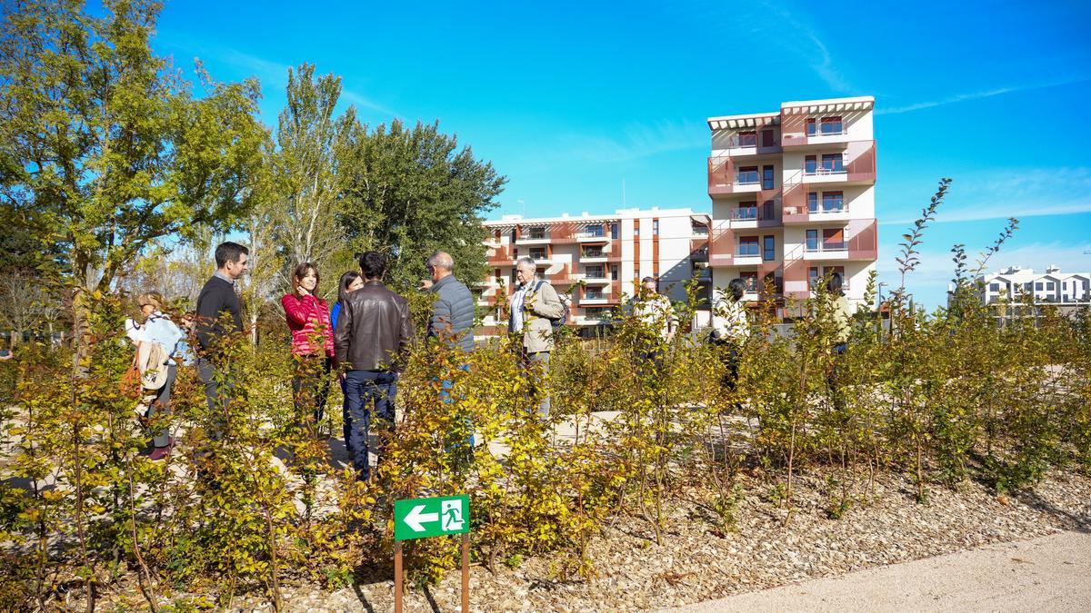  Inauguración del nuevo laberinto vegetal de Olarizu