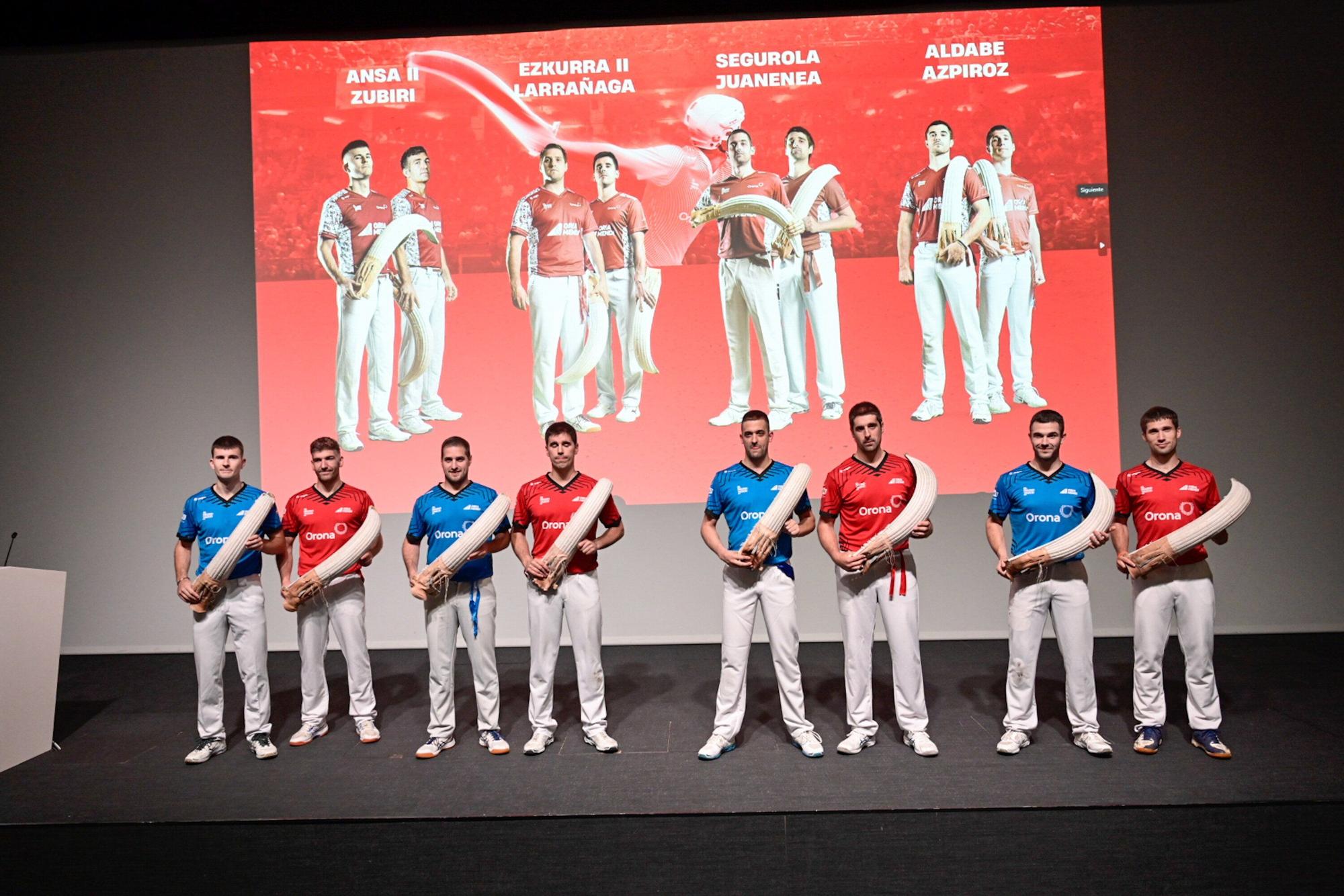 Presentación del Campeonato de Parejas de remonte de Oriamendi.