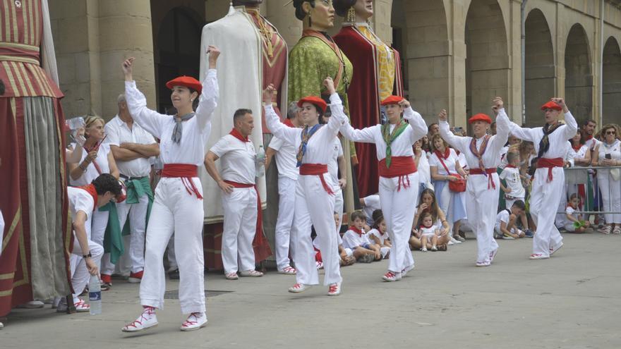 Tafalla celebra su día grande de fiestas