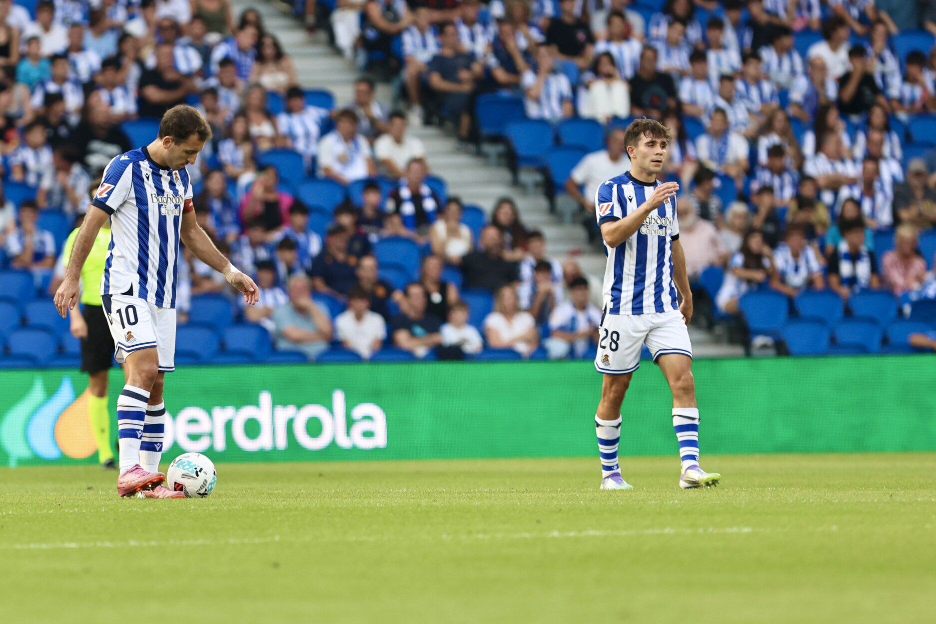 Partido loco en Anoeta de la Real Sociedad y el Espanyol