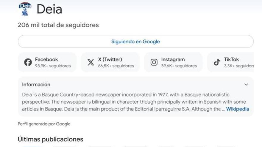 Cómo configurar Google Discover para estar informado con DEIA