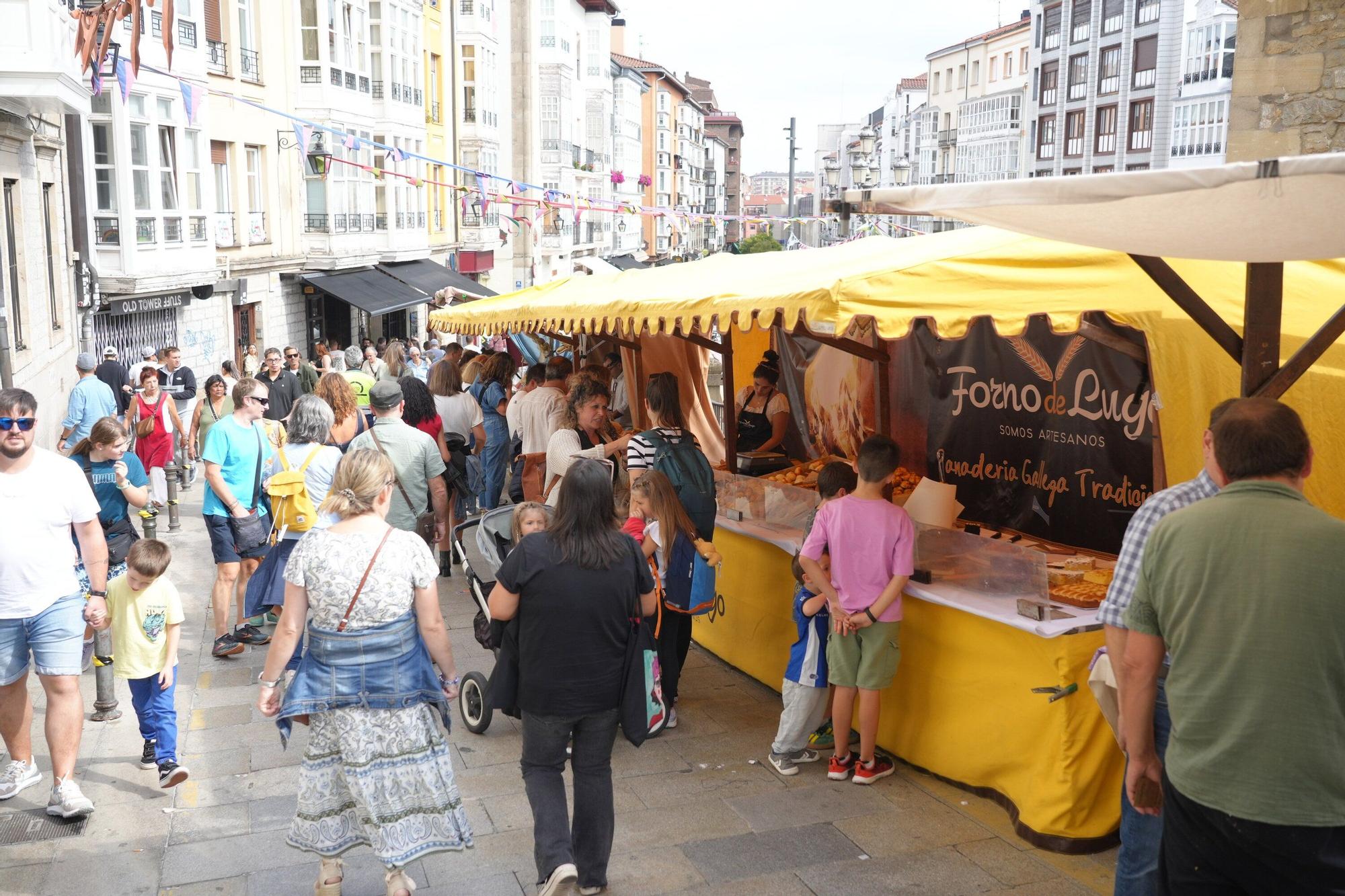 En imágenes: Domingo, último día del mercado medieval de Vitoria-Gasteiz