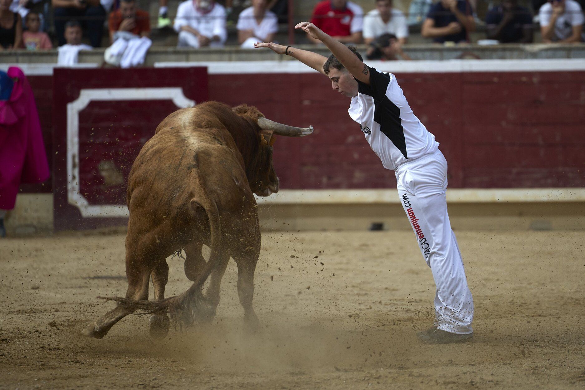 Fotos del concurso de recortadores de fiestas de Tafalla