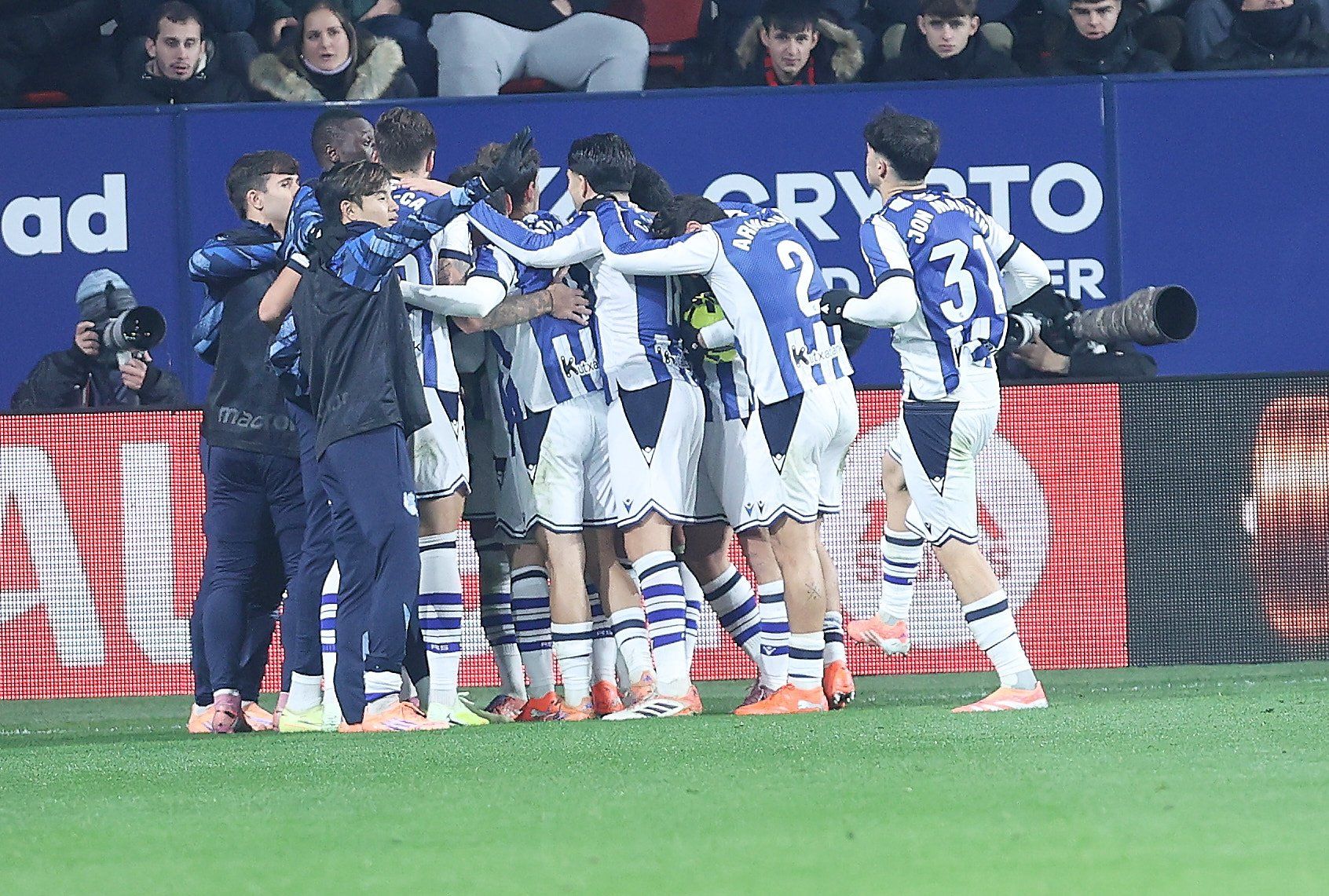 Osasuna - Real Sociedad, en las fotos de Oskar Montero