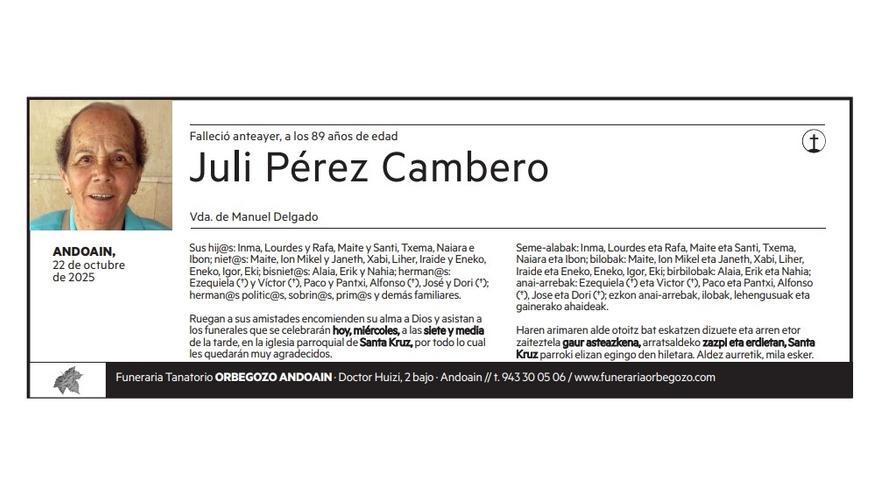 Juli Pérez Cambero
