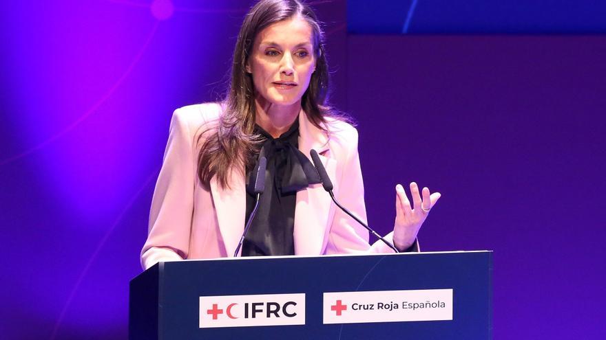 Letizia, en Pamplona en el Día Mundial de la Cruz Roja: "Quienes hacéis el bien sois legión"