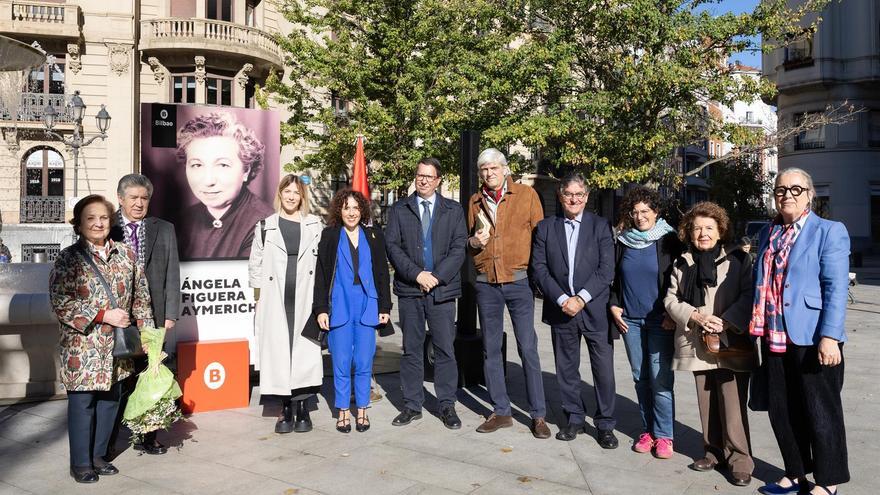 Angela Figuera poeta omendu dute Bilbon bere jaiotzaren 123. urteurrenean