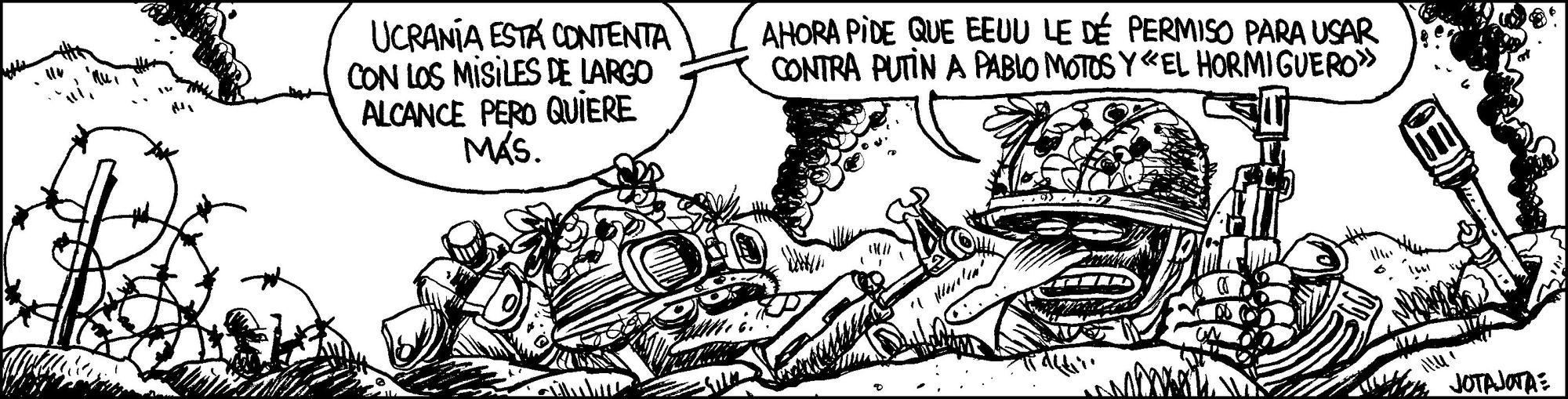 La tira de Jota Jota.