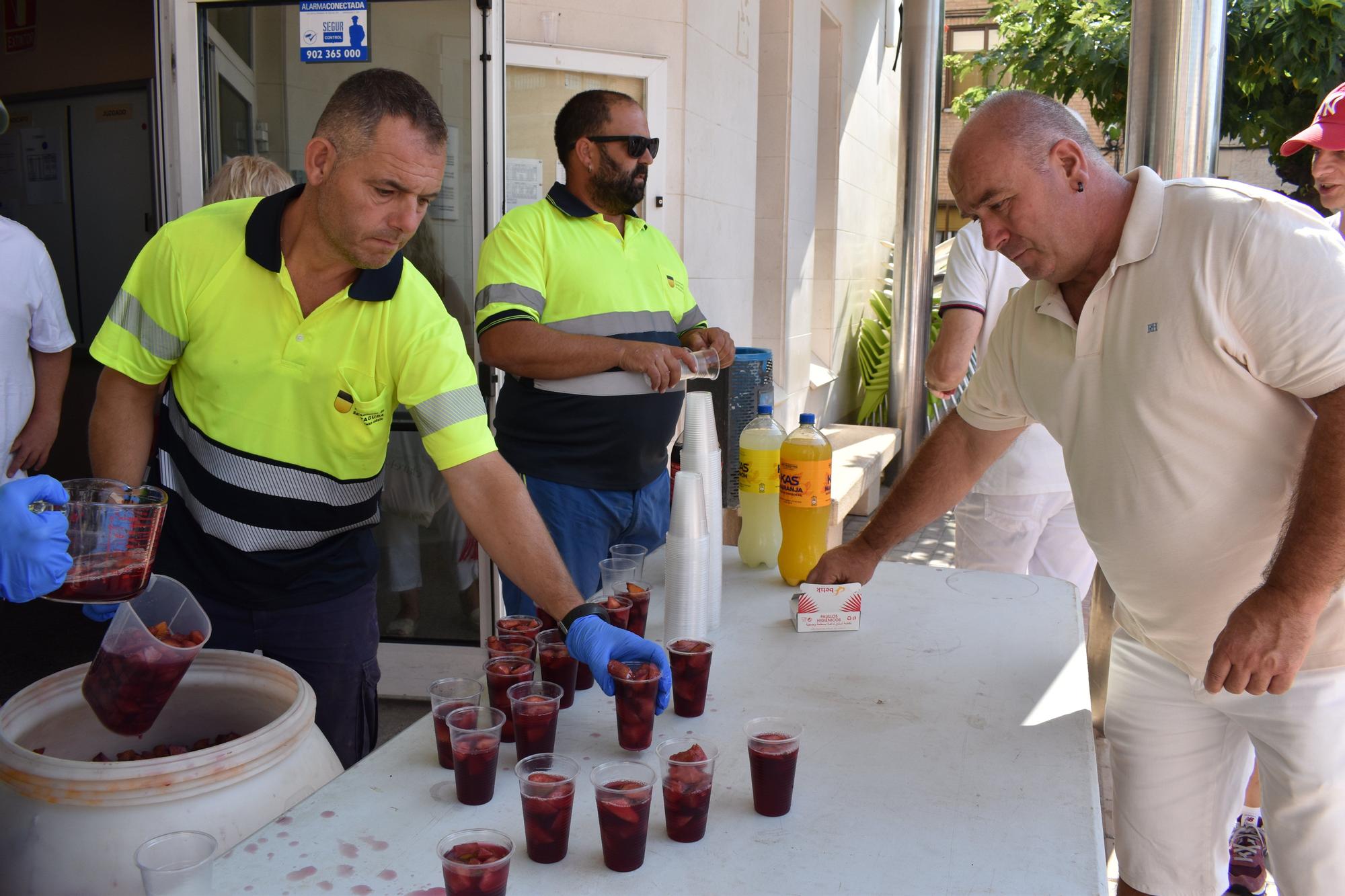Fotos del chupinazo de Sartaguda