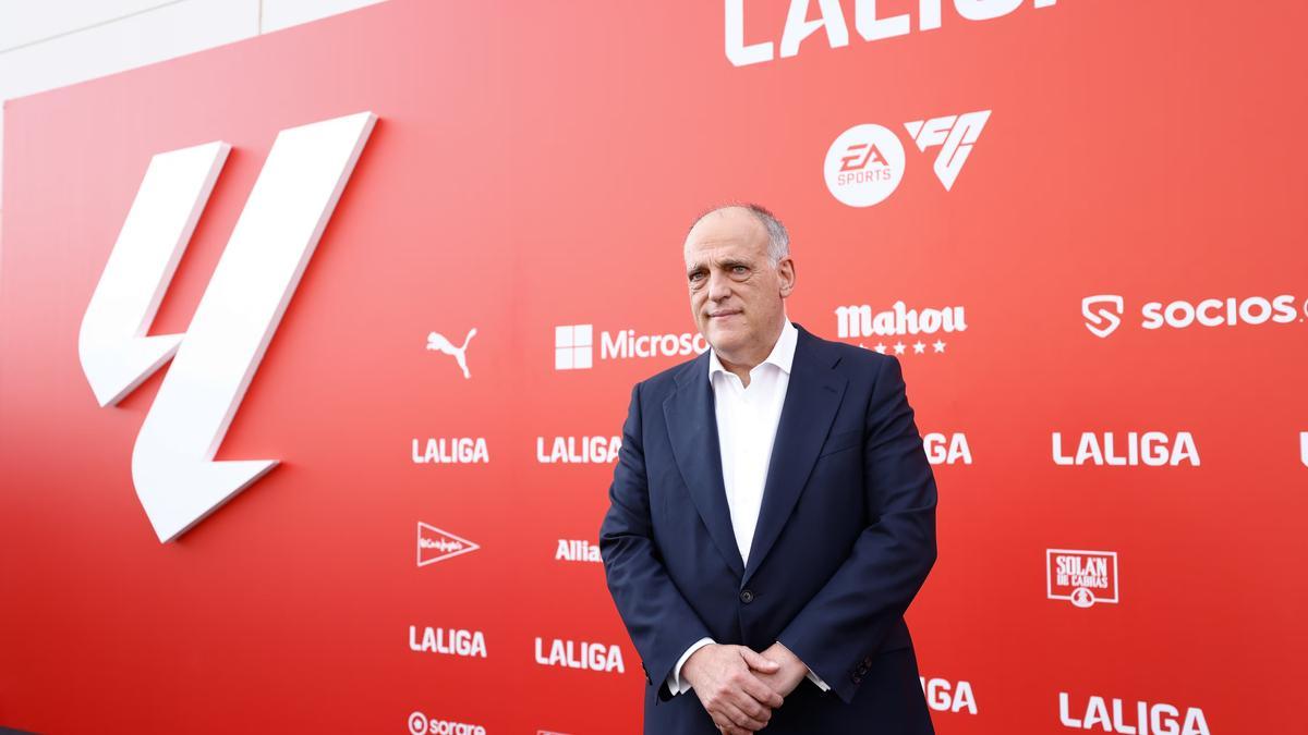 Javier Tebas, presidente de LALIGA.