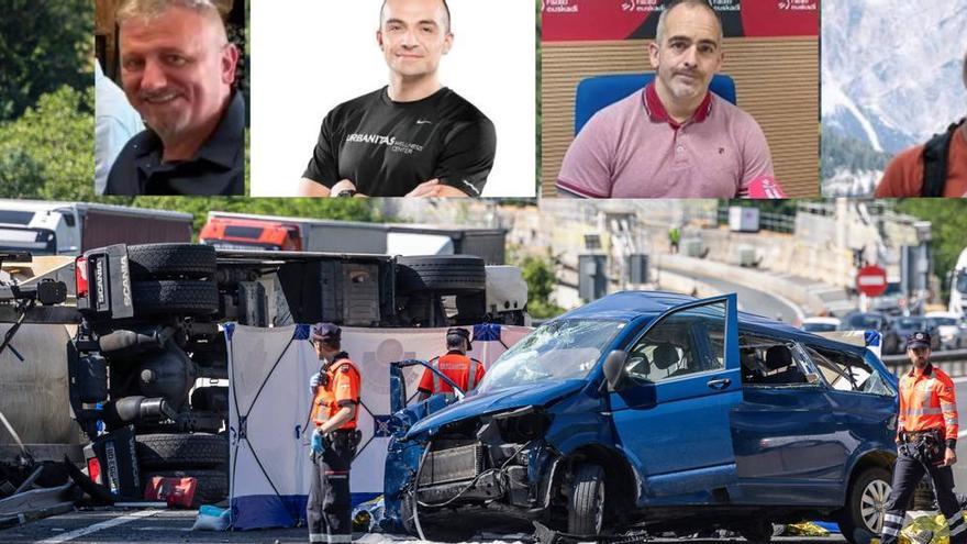 Los cinco policías forales fallecidos en Elgoibar: "Cinco superprofesionales y cinco superpersonas"