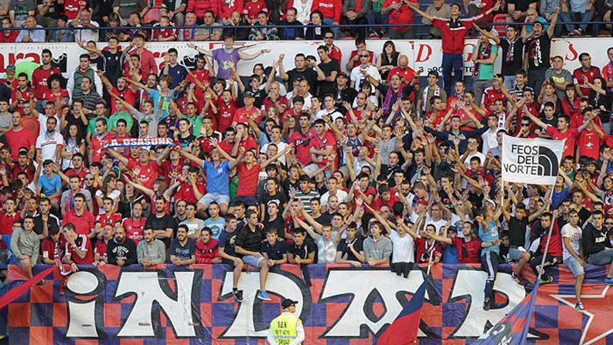 Una afición de Primera