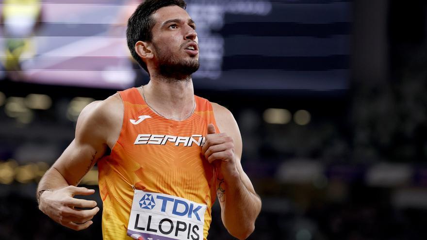 Quique Llopis, otra vez cuarto en los 110 vallas del Mundial