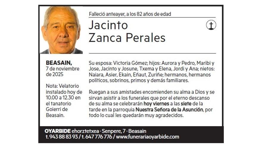 JACINTO ZANCA PERALES