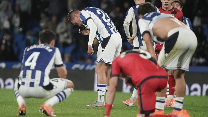Las mejores imágenes del Real Sociedad - Rayo Vallecano