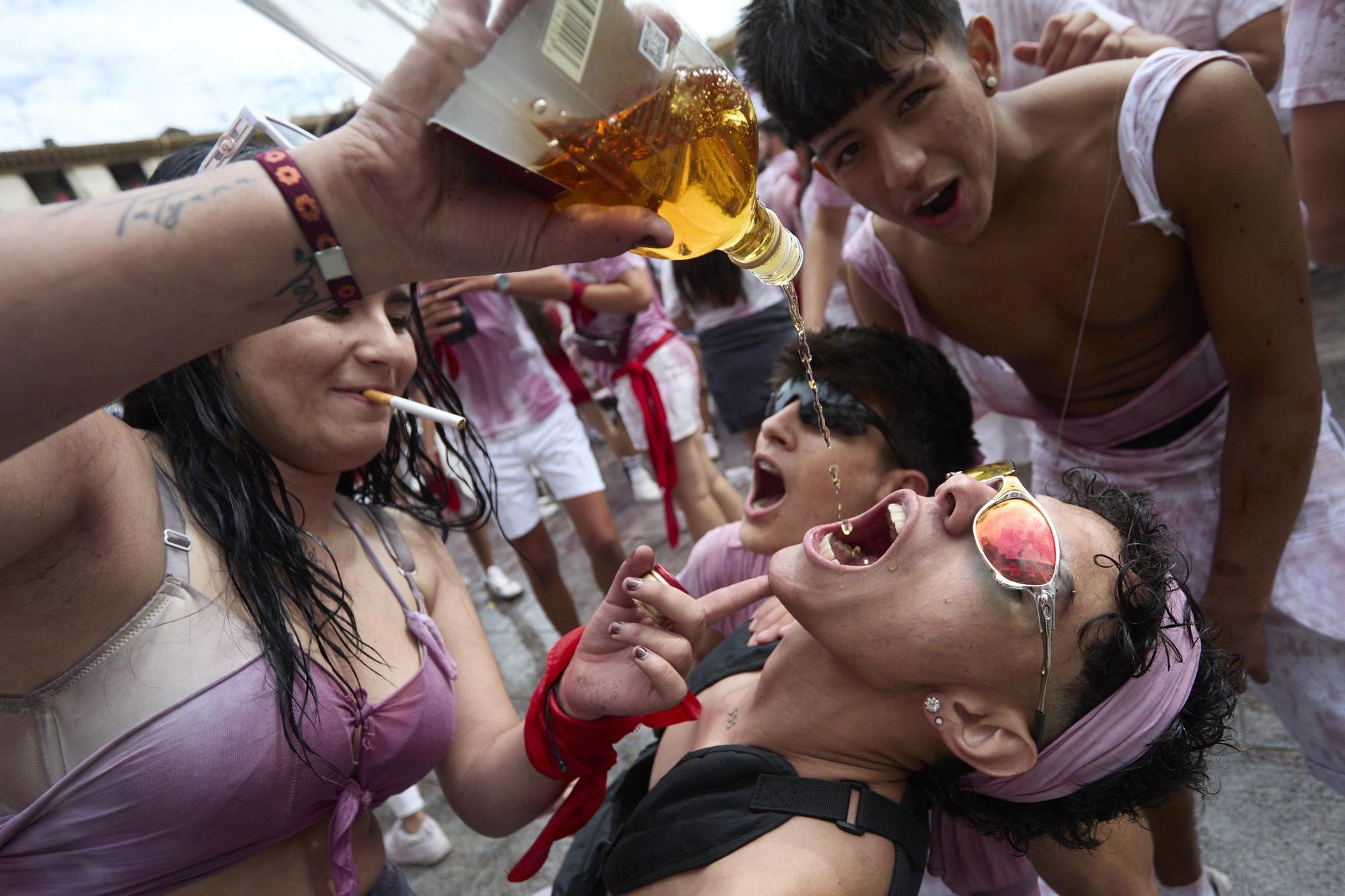 Fotos del cohete de las fiestas de Tudela 2025