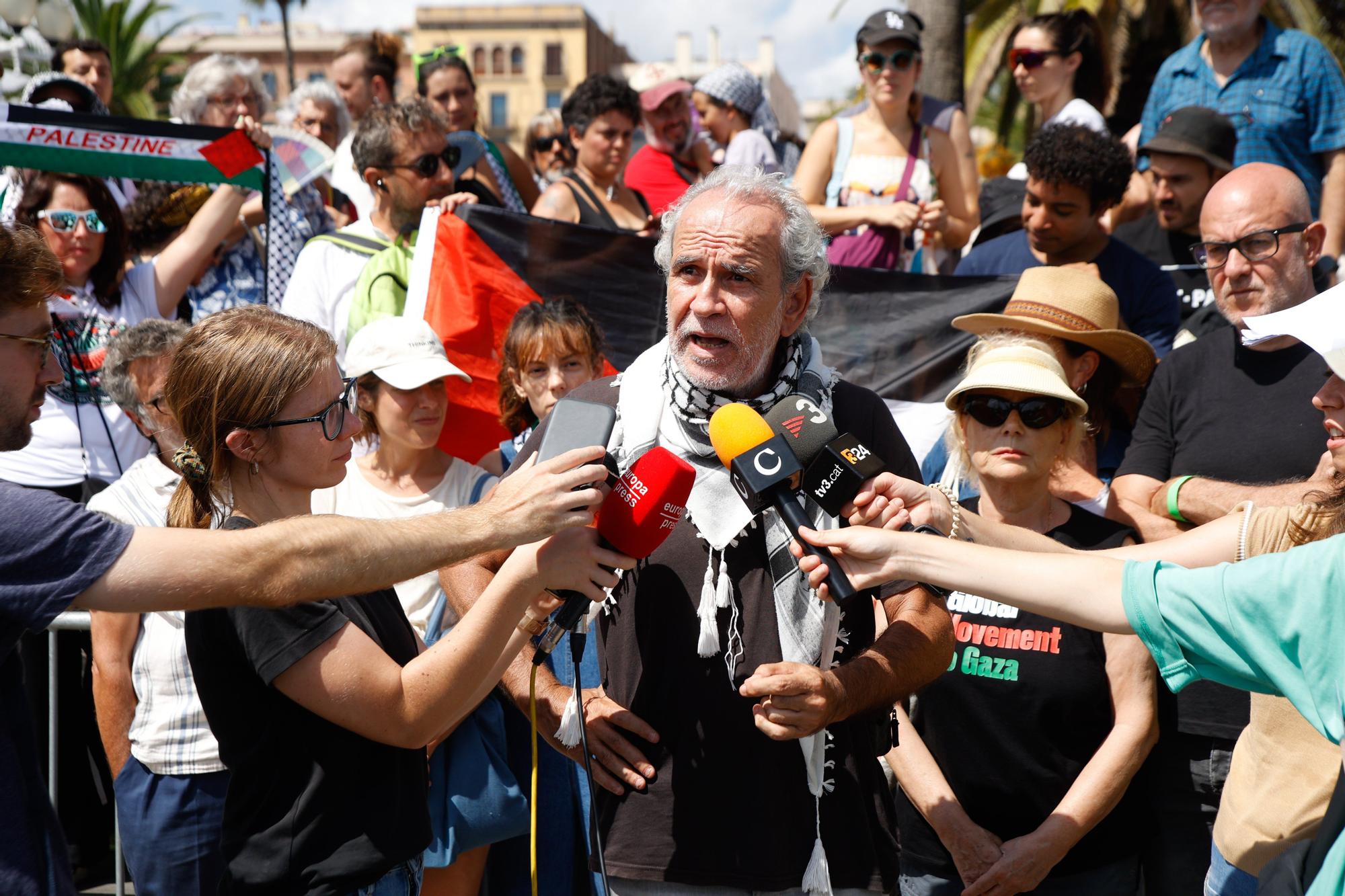 Fotos: La flotilla Global Sumud zarpa rumbo a Gaza