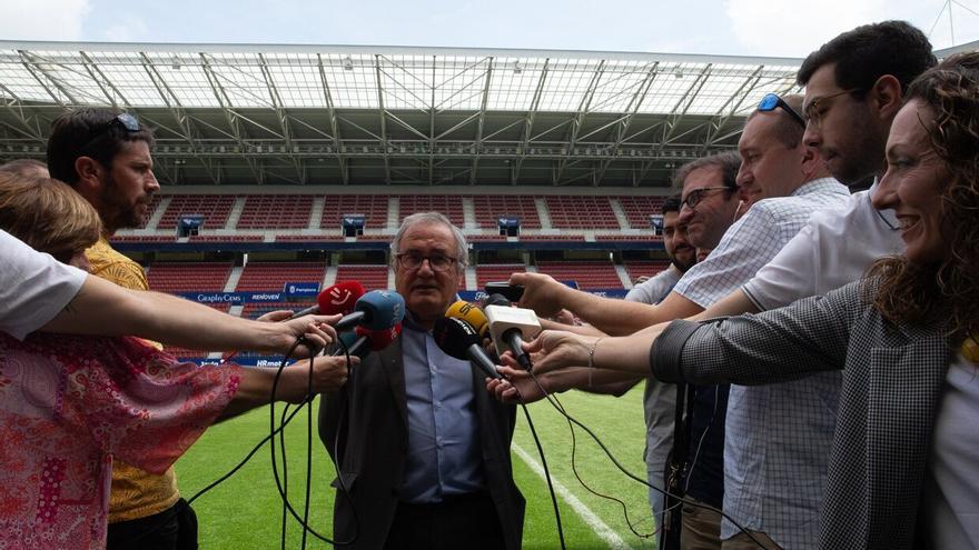 La Federación Navarra de Fútbol "lamenta profundamente" el criterio de la UEFA con Osasuna