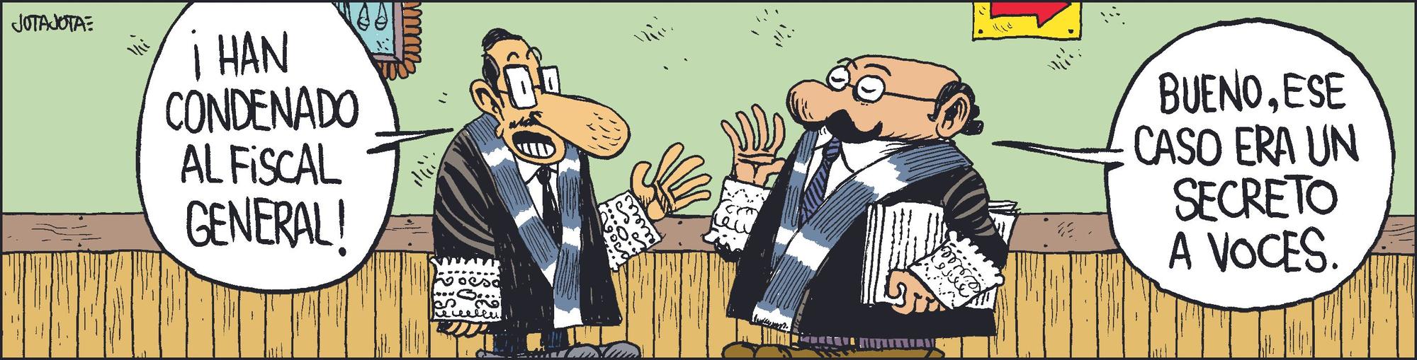 La tira de Jota Jota.