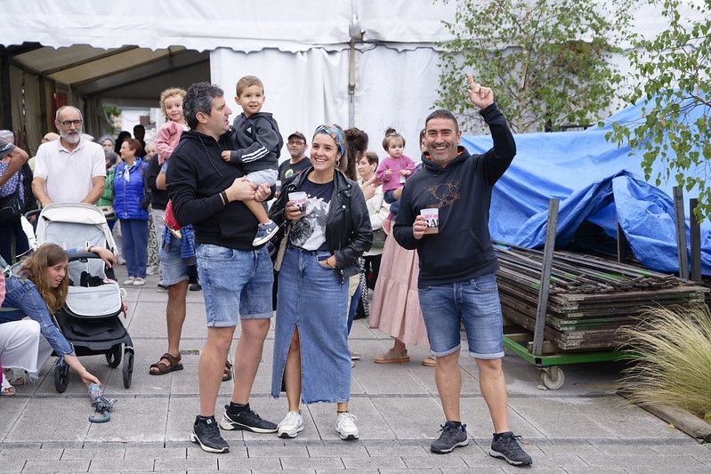 Las fiestas del barrio San Ignacio de Legazpi, en imágenes