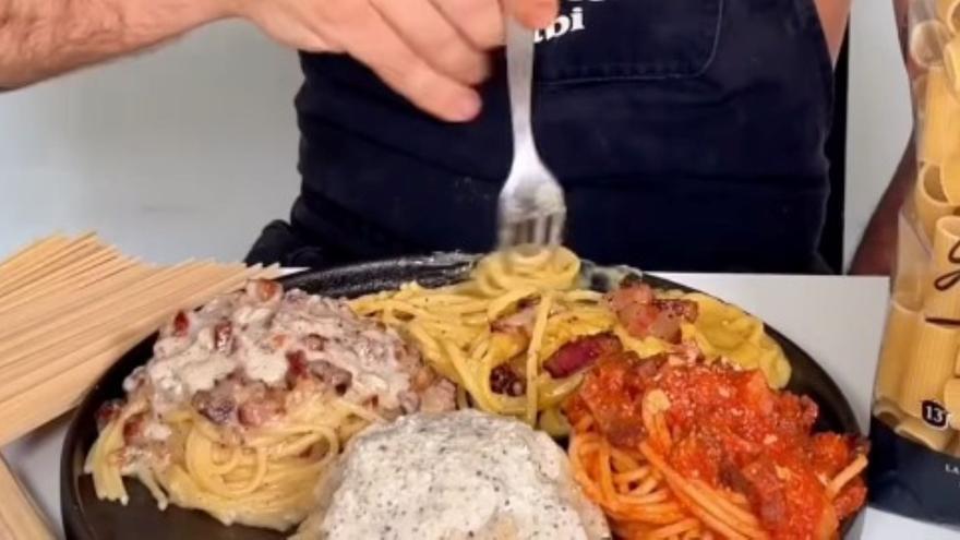 Descubre las tres 'hermanas' de la verdadera carbonara cambiando un ingrediente