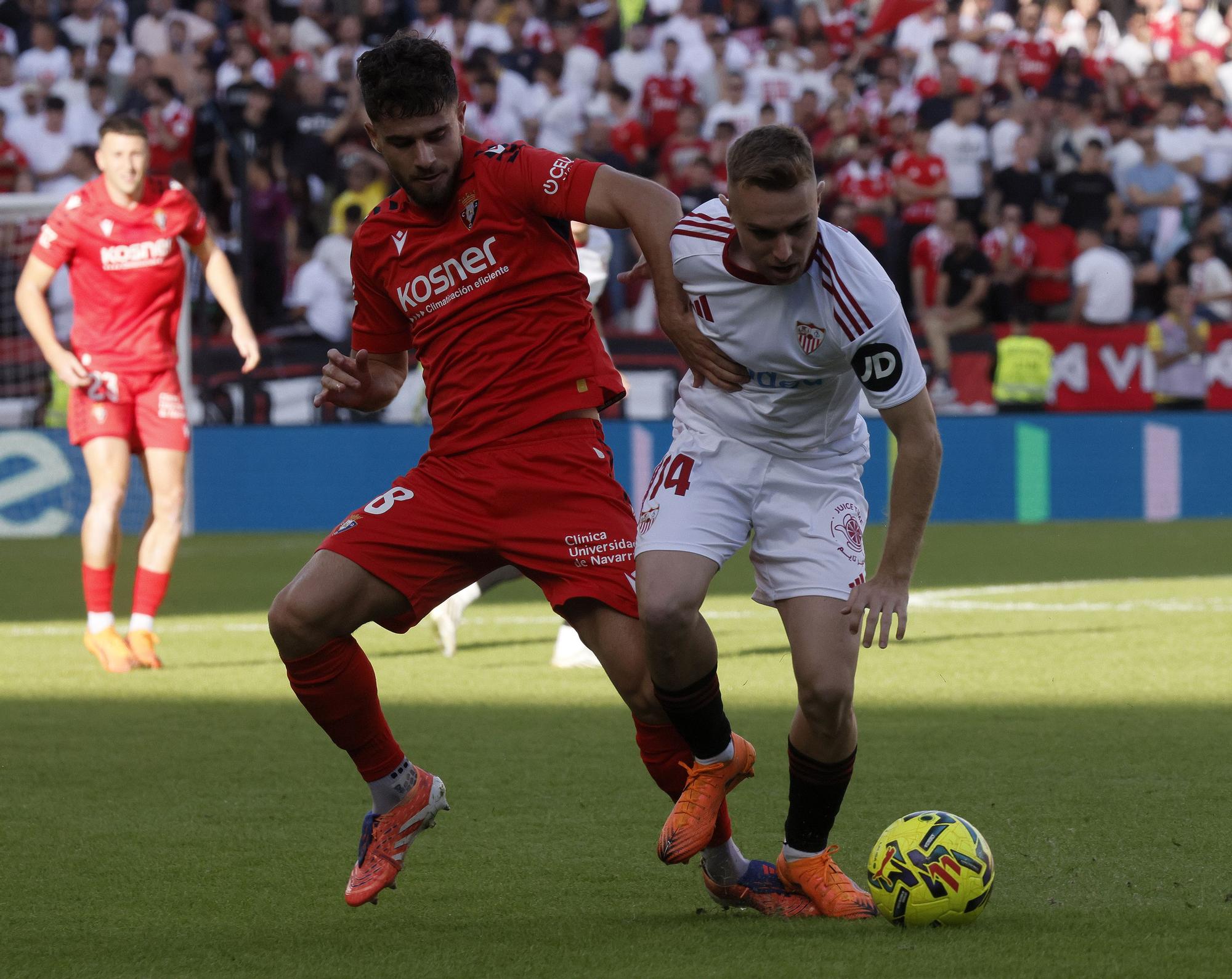 EN FOTOS | Las mejores imágenes del Sevilla-Osasuna