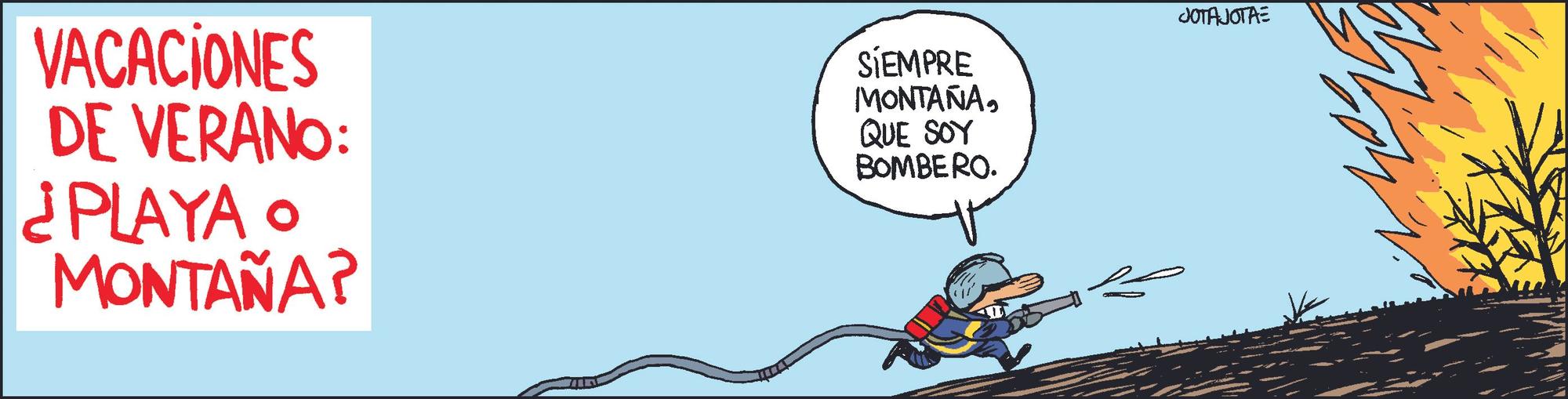 La tira de Jota Jota.