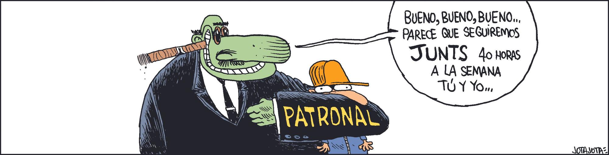 La tira de Jota Jota.
