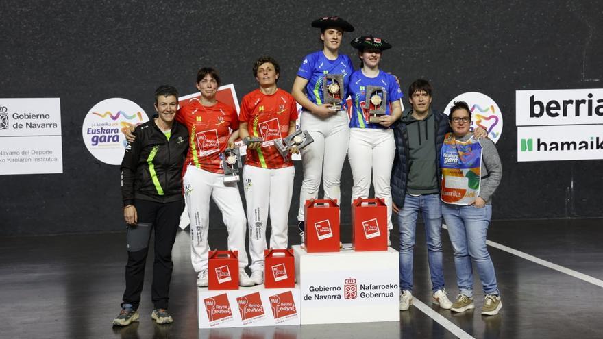 Oskoz-Arrastia y Arruti-Alberro, campeonas del Parejas de Ados