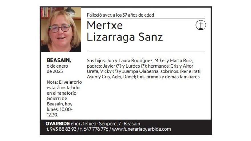 Mertxe Lizarraga Sanz