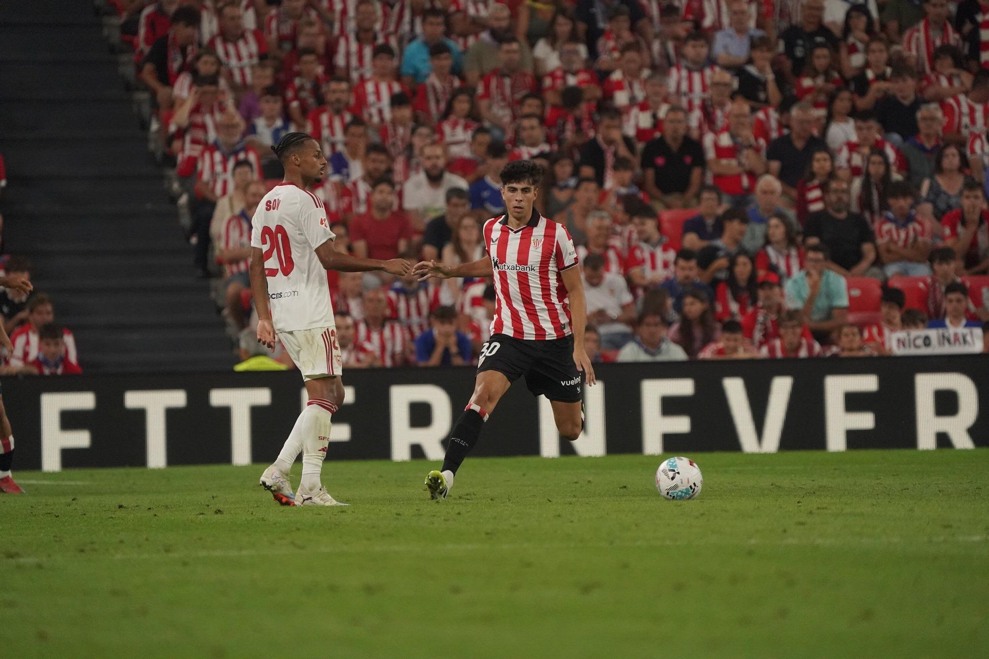 El Athletic-Sevilla, en imágenes