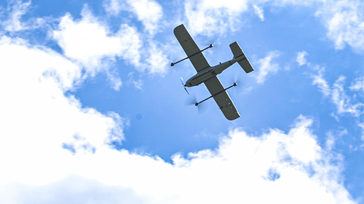 Una avioneta en Lituania