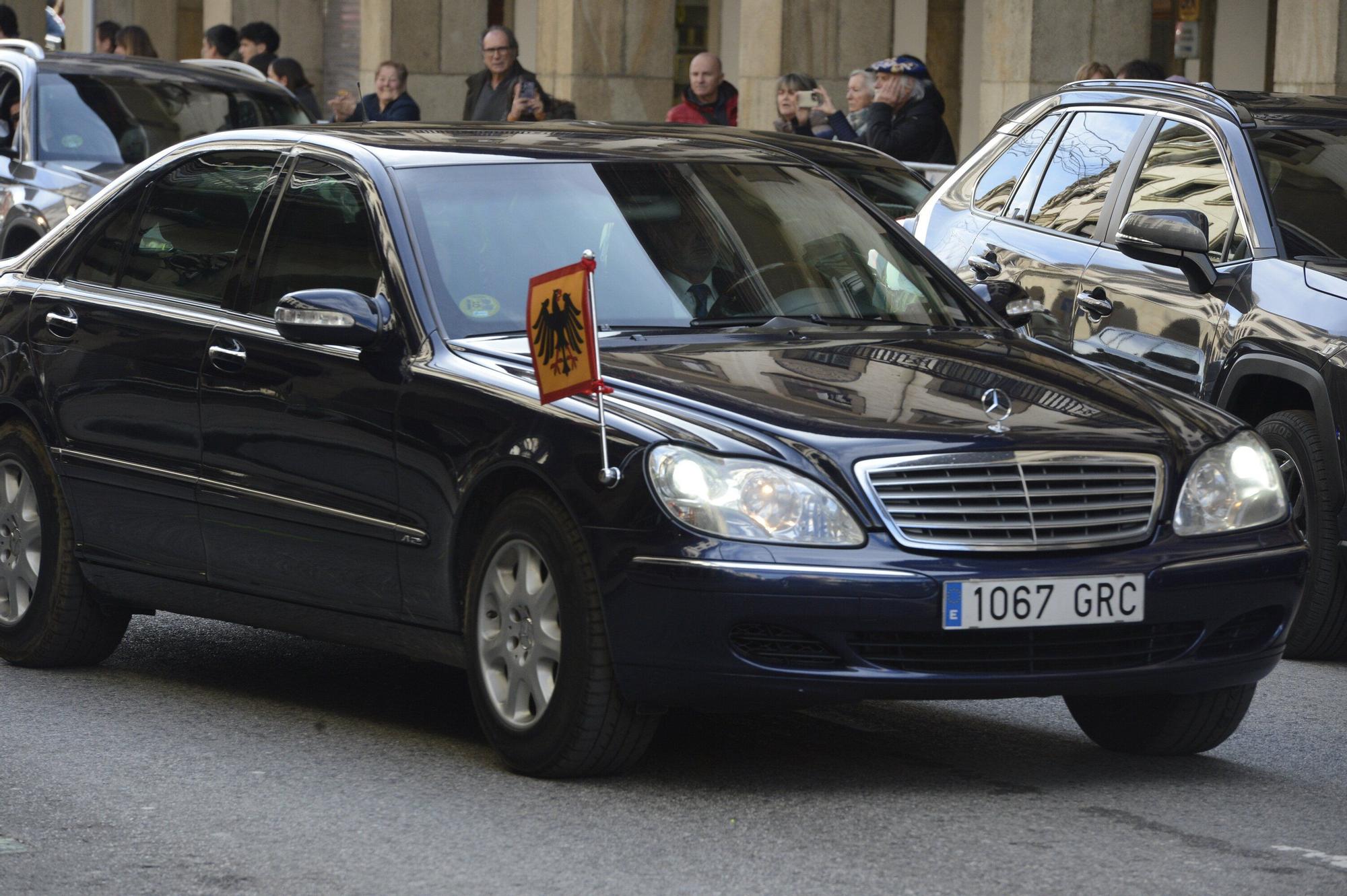 Protestas en Gernika por la visita de Felipe VI
