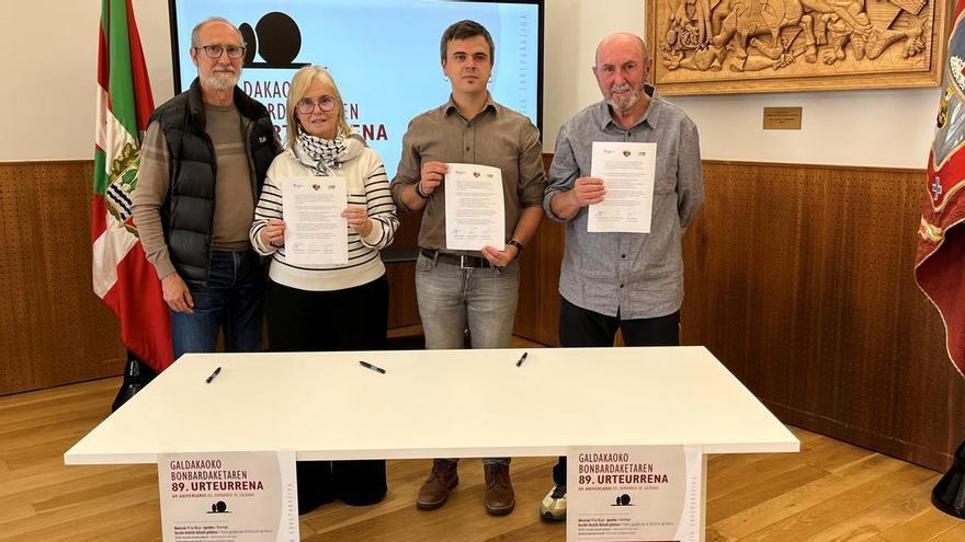 Galdakao empieza a dar forma a un listado de niños y niñas de la guerra