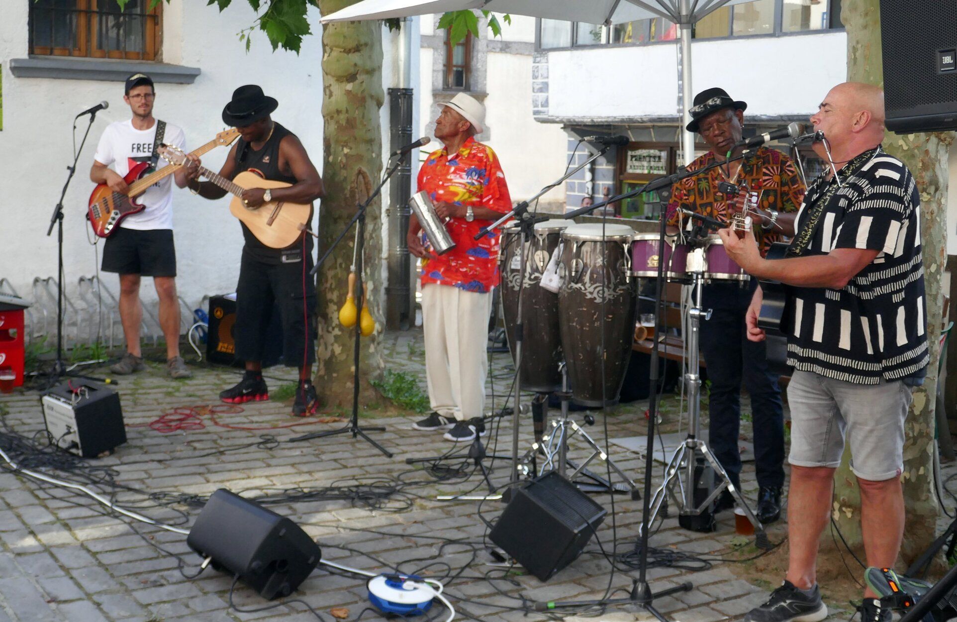 Fotos del inicio de las fiestas en Leitza
